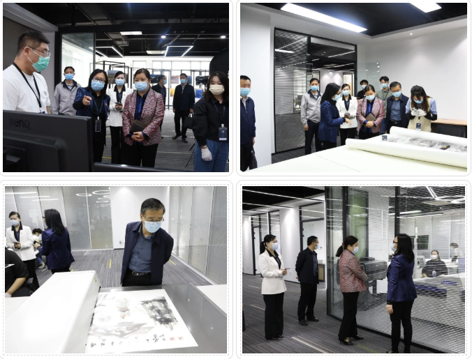 蘇州姑蘇人大主任酈小萍等領(lǐng)導(dǎo)蒞臨泰豐文化及豐鏈數(shù)字參觀調(diào)研，聚焦數(shù)字文化創(chuàng)意內(nèi)容應(yīng)用服務(wù)